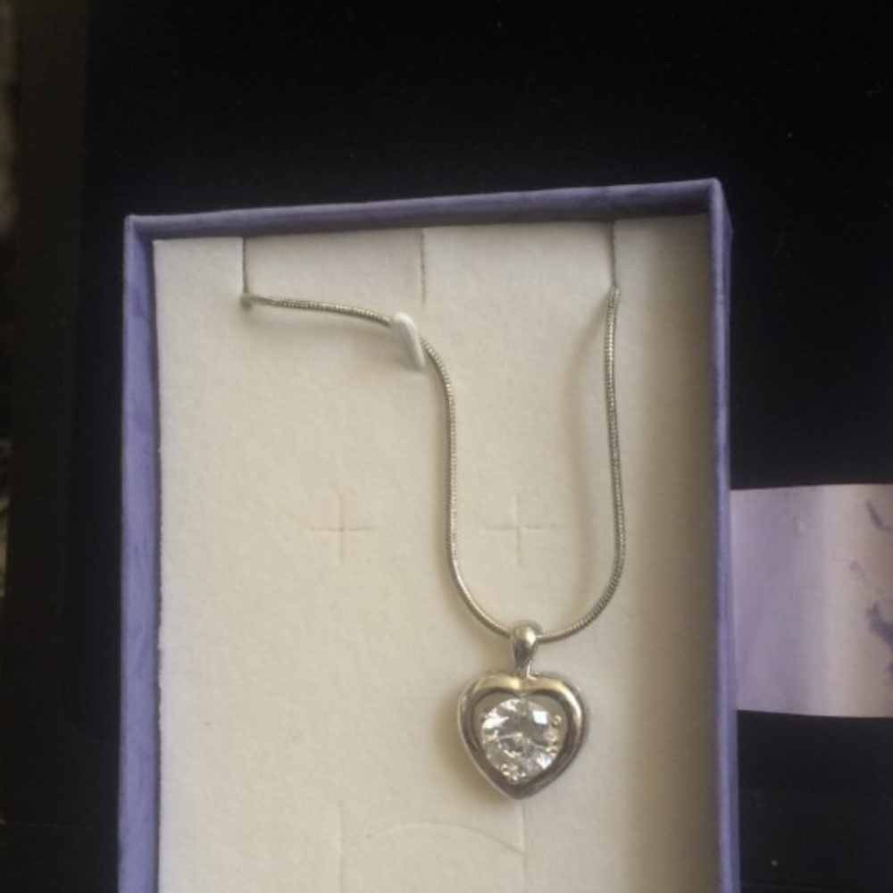 FINAL MARKDOWN Charming new heart necklace